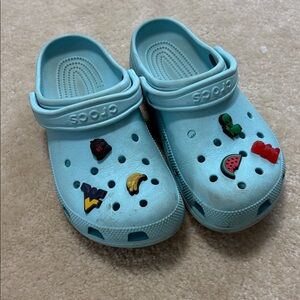 Blue Crocs